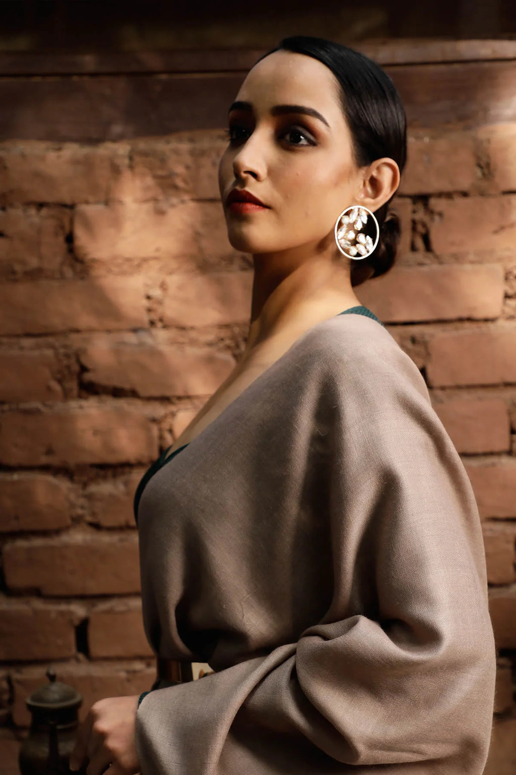 Urzuv Product_Nude Pashmina Stole_1_1600x2400