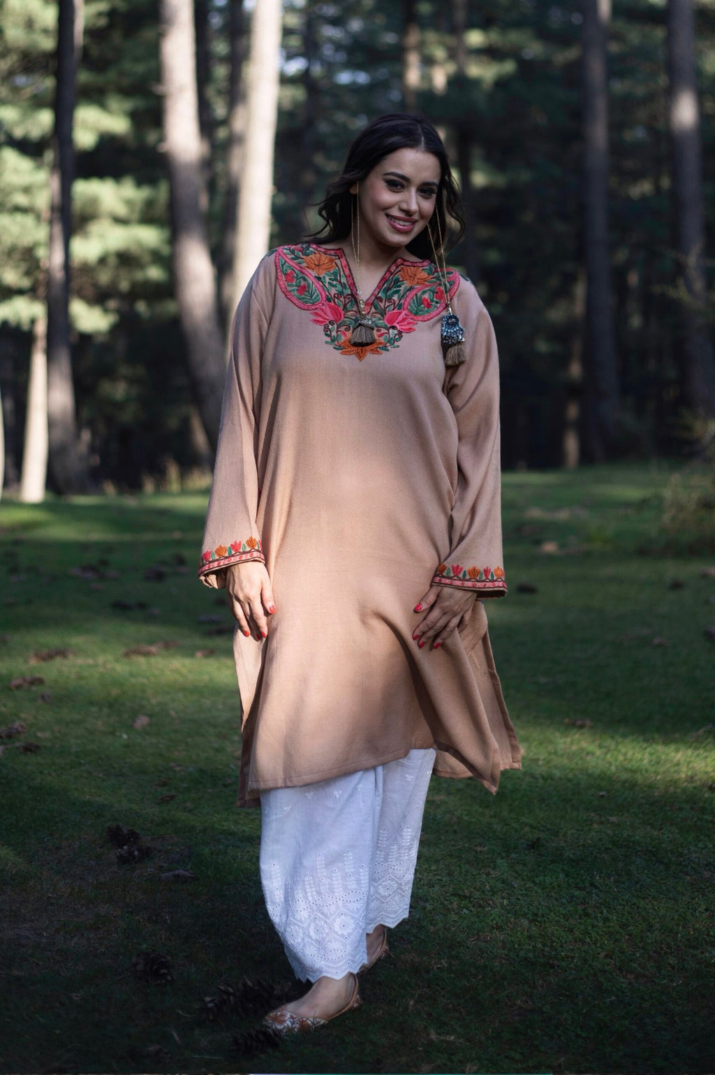 Autumn Beige Pheran