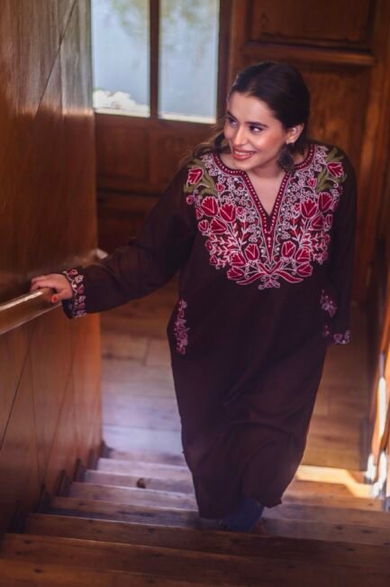 Mocha Brown Pheran