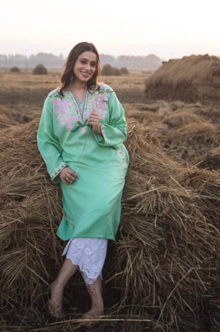 Mint Green Pheran